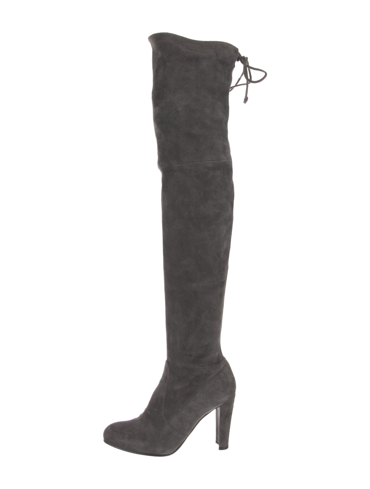 Stuart Weitzman Suede Lace-Up Boots