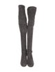 Stuart Weitzman Suede Lace-Up Boots