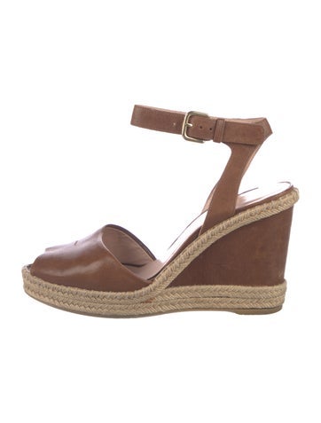 Stuart Weitzman Sandals Leather Espadrilles US 7 |