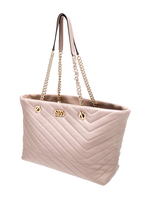 Stuart Weitzman Leather Bucket Bag