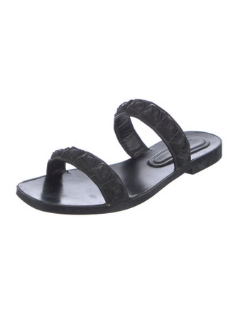 Stuart Weitzman Rubber Slides
