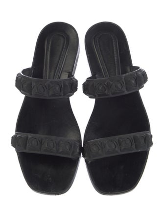 Stuart Weitzman Rubber Slides