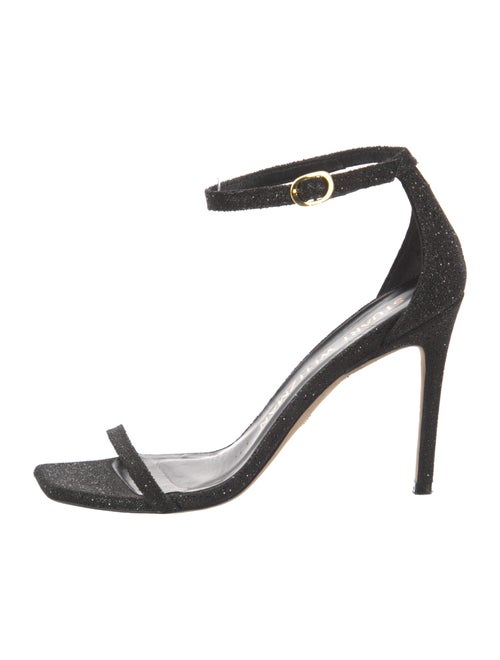 Stuart Weitzman Crystal Embellishments Sandals