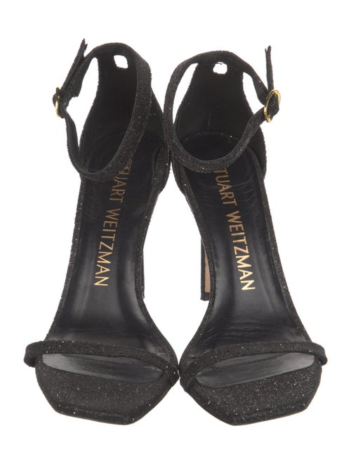Stuart Weitzman Crystal Embellishments Sandals