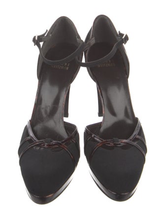 Stuart Weitzman Suede D'Orsay Pumps