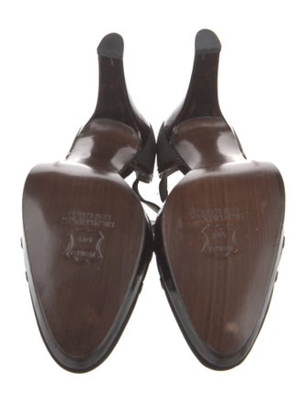 Stuart Weitzman Suede D'Orsay Pumps