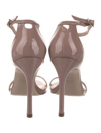 Stuart Weitzman Patent Leather Sandals