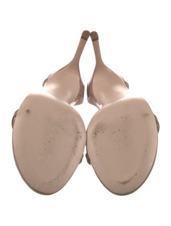 Stuart Weitzman Patent Leather Sandals