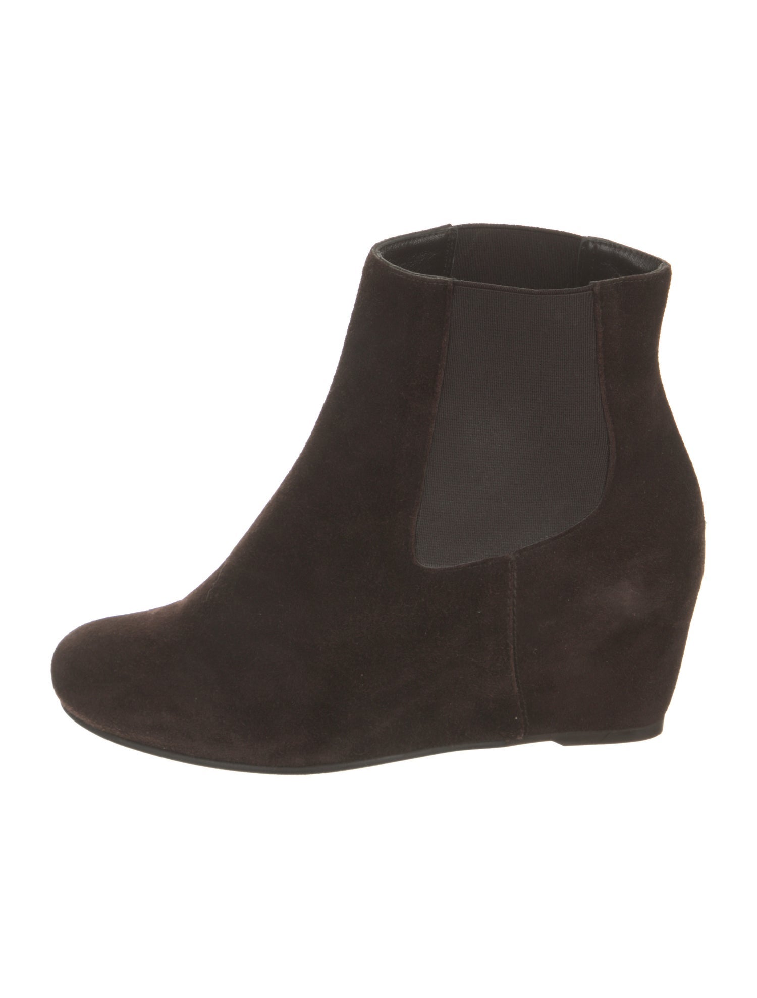 Stuart Weitzman Suede Chelsea Boots