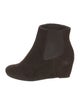 Stuart Weitzman Suede Chelsea Boots