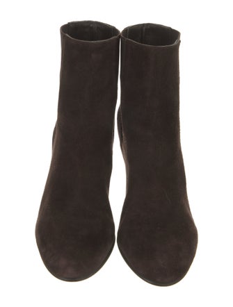Stuart Weitzman Suede Chelsea Boots