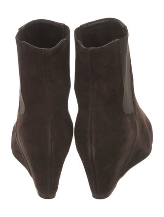 Stuart Weitzman Suede Chelsea Boots