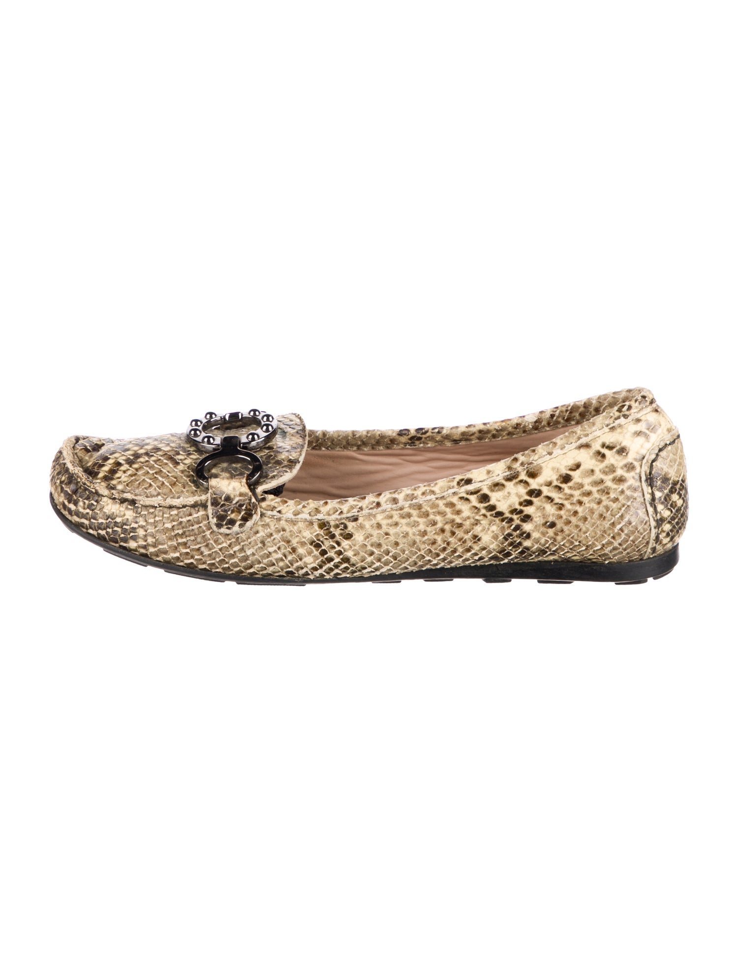 Stuart Weitzman Animal Print Loafers