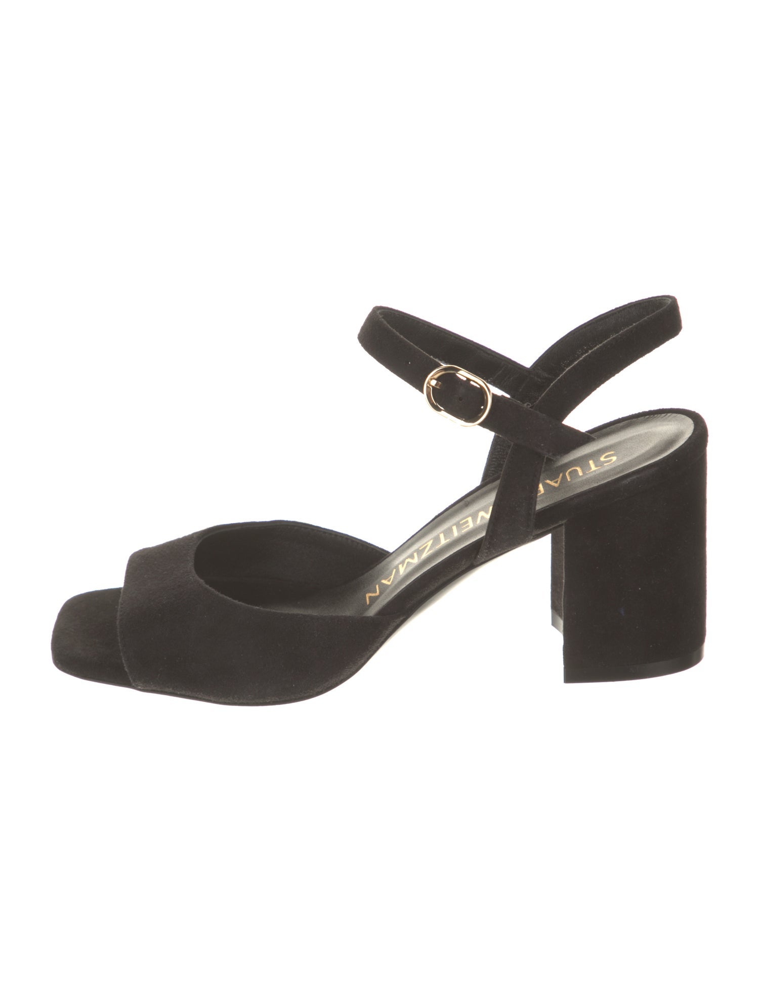 Stuart Weitzman Suede Slingback Sandals