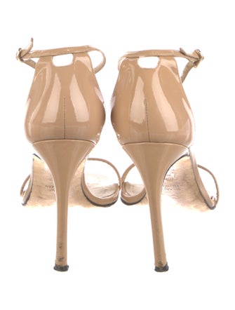 Stuart Weitzman Patent Leather Sandals
