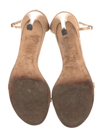 Stuart Weitzman Patent Leather Sandals