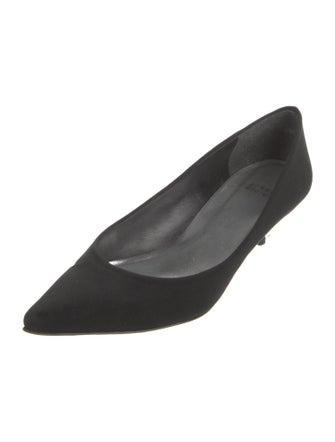 Stuart Weitzman Satin Pumps