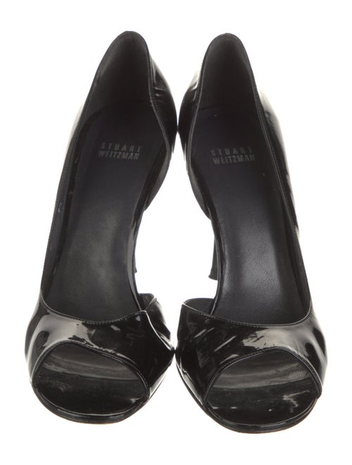 Stuart Weitzman Patent Leather Sandals