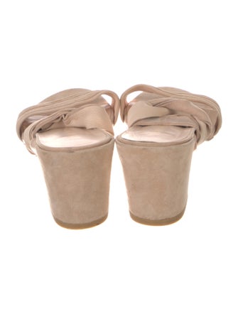 Stuart Weitzman Suede Sandals