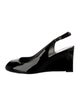 Stuart Weitzman Patent Leather Slingback Pumps