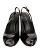 Stuart Weitzman Patent Leather Slingback Pumps