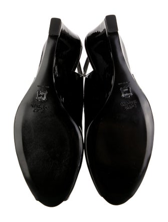 Stuart Weitzman Patent Leather Slingback Pumps