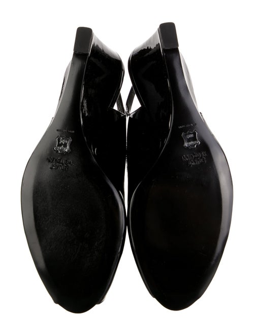 Stuart Weitzman Patent Leather Slingback Pumps