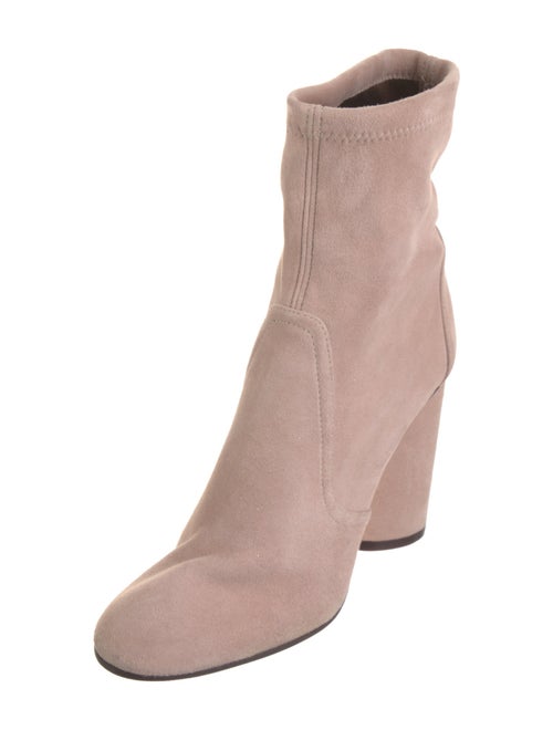 Stuart Weitzman Suede Sock Boots