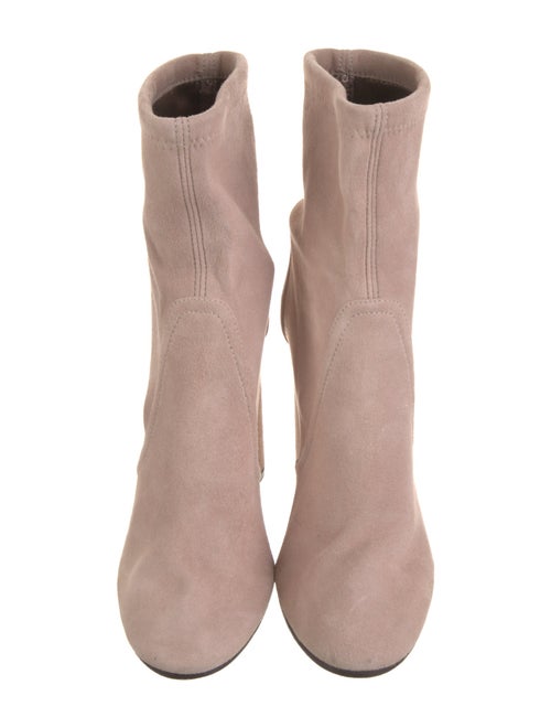 Stuart Weitzman Suede Sock Boots