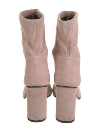 Stuart Weitzman Suede Sock Boots