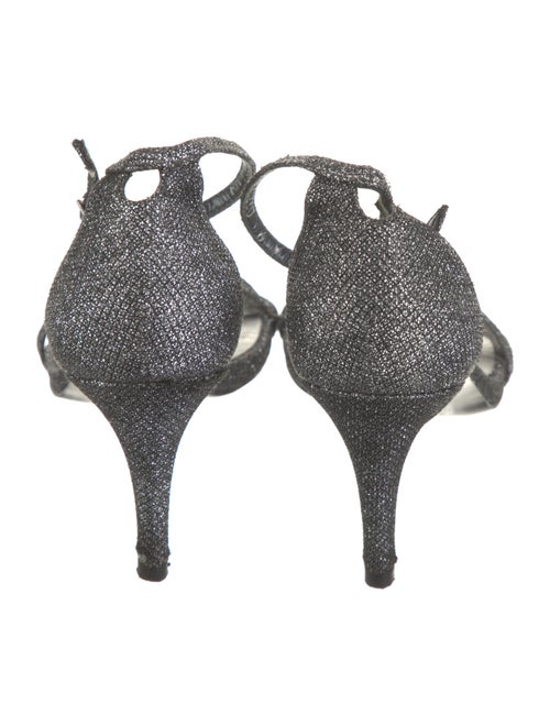 Stuart Weitzman Glitter Glitter Accents Sandals