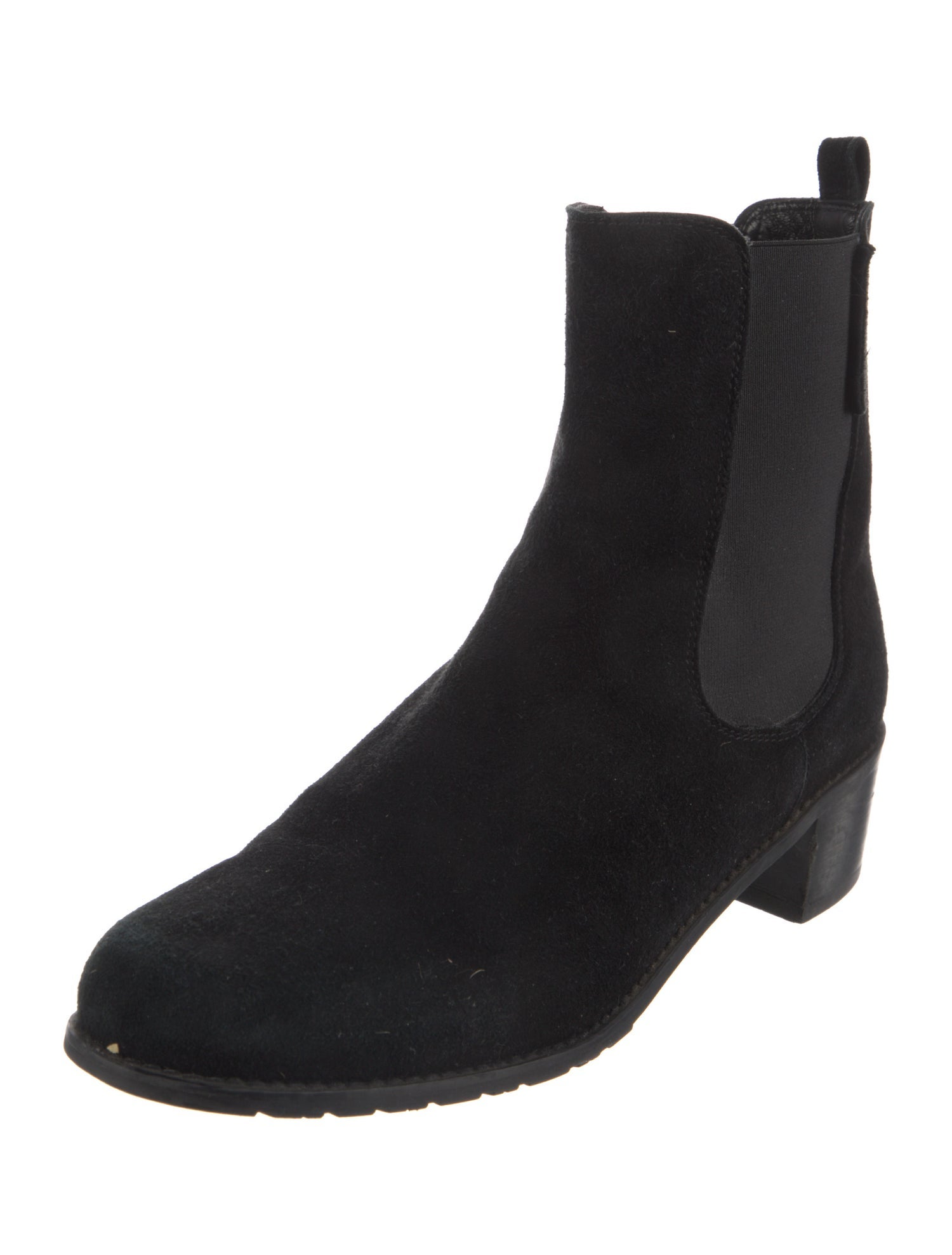 Stuart Weitzman Suede Chelsea Boots