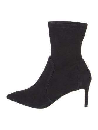 Stuart Weitzman Suede Sock Boots
