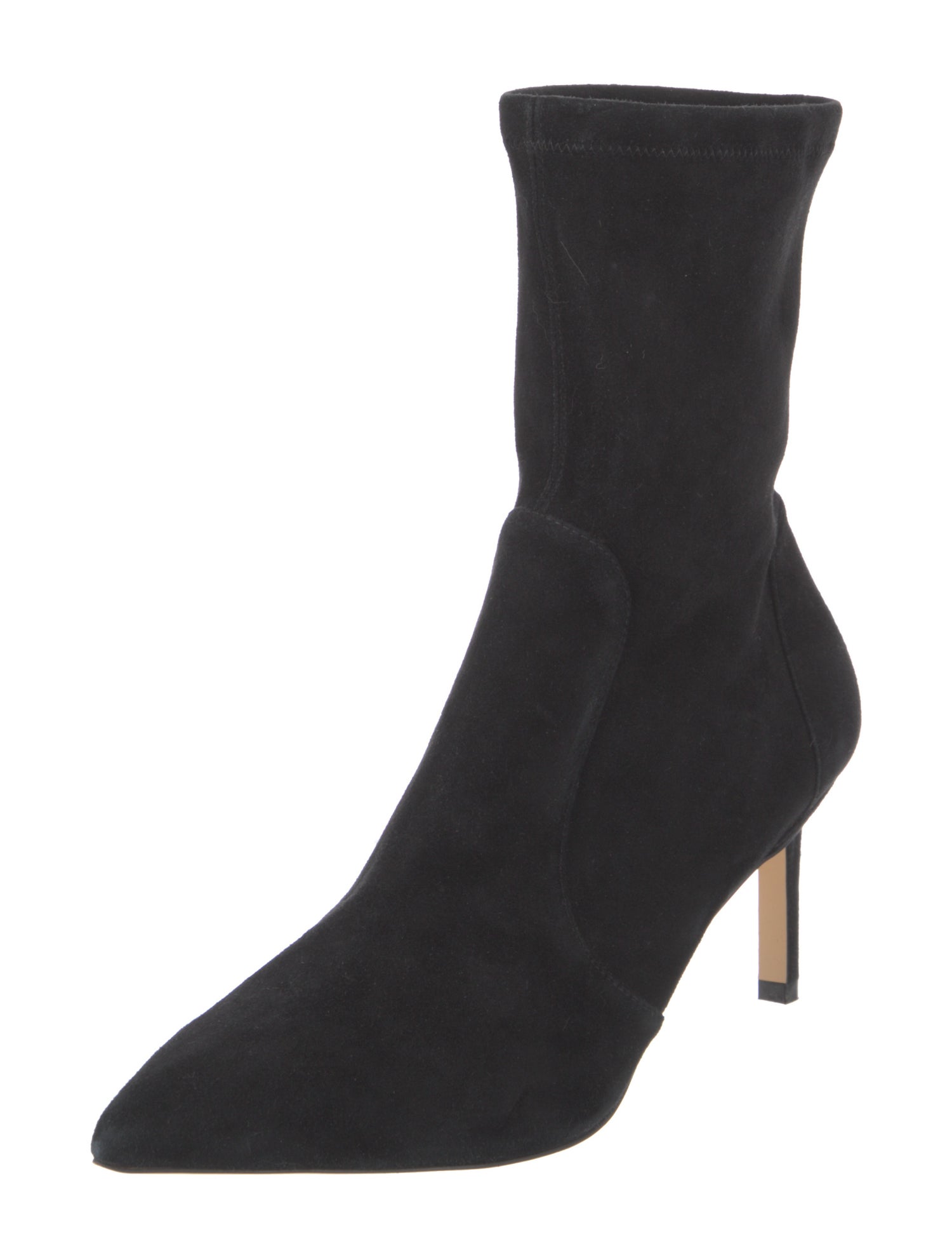 Stuart Weitzman Suede Sock Boots