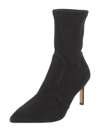 Stuart Weitzman Suede Sock Boots
