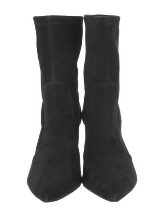 Stuart Weitzman Suede Sock Boots