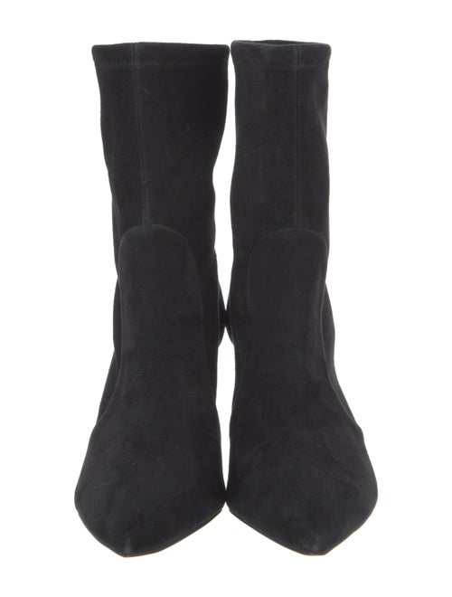 Stuart Weitzman Suede Sock Boots