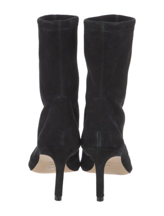 Stuart Weitzman Suede Sock Boots