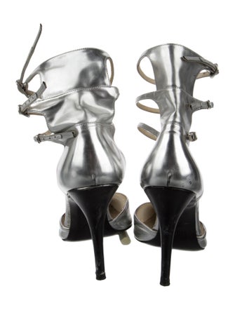 Stuart Weitzman Leather D'Orsay Pumps