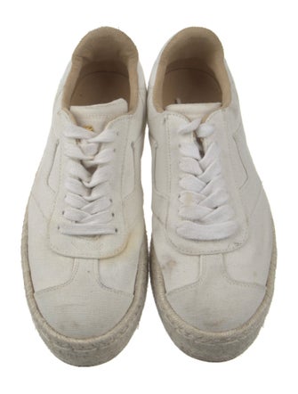 Stuart Weitzman Canvas Espadrille Sneakers