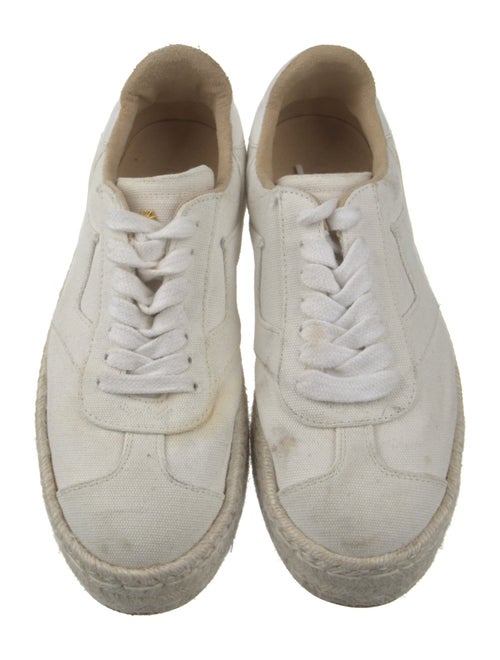 Stuart Weitzman Canvas Espadrille Sneakers
