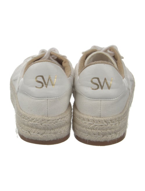 Stuart Weitzman Canvas Espadrille Sneakers