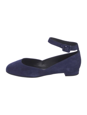 Stuart Weitzman Suede Flats