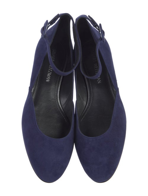 Stuart Weitzman Suede Flats