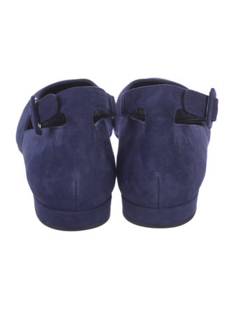 Stuart Weitzman Suede Flats