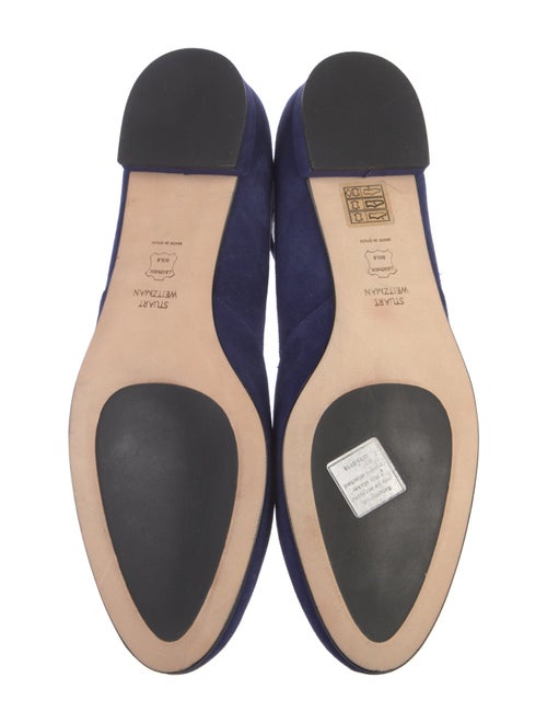 Stuart Weitzman Suede Flats