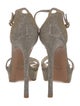 Stuart Weitzman Glitter Accents Sandals