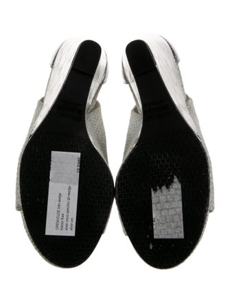 Stuart Weitzman Raffia Espadrilles