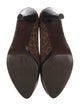 Stuart Weitzman Suede Animal Print Pumps