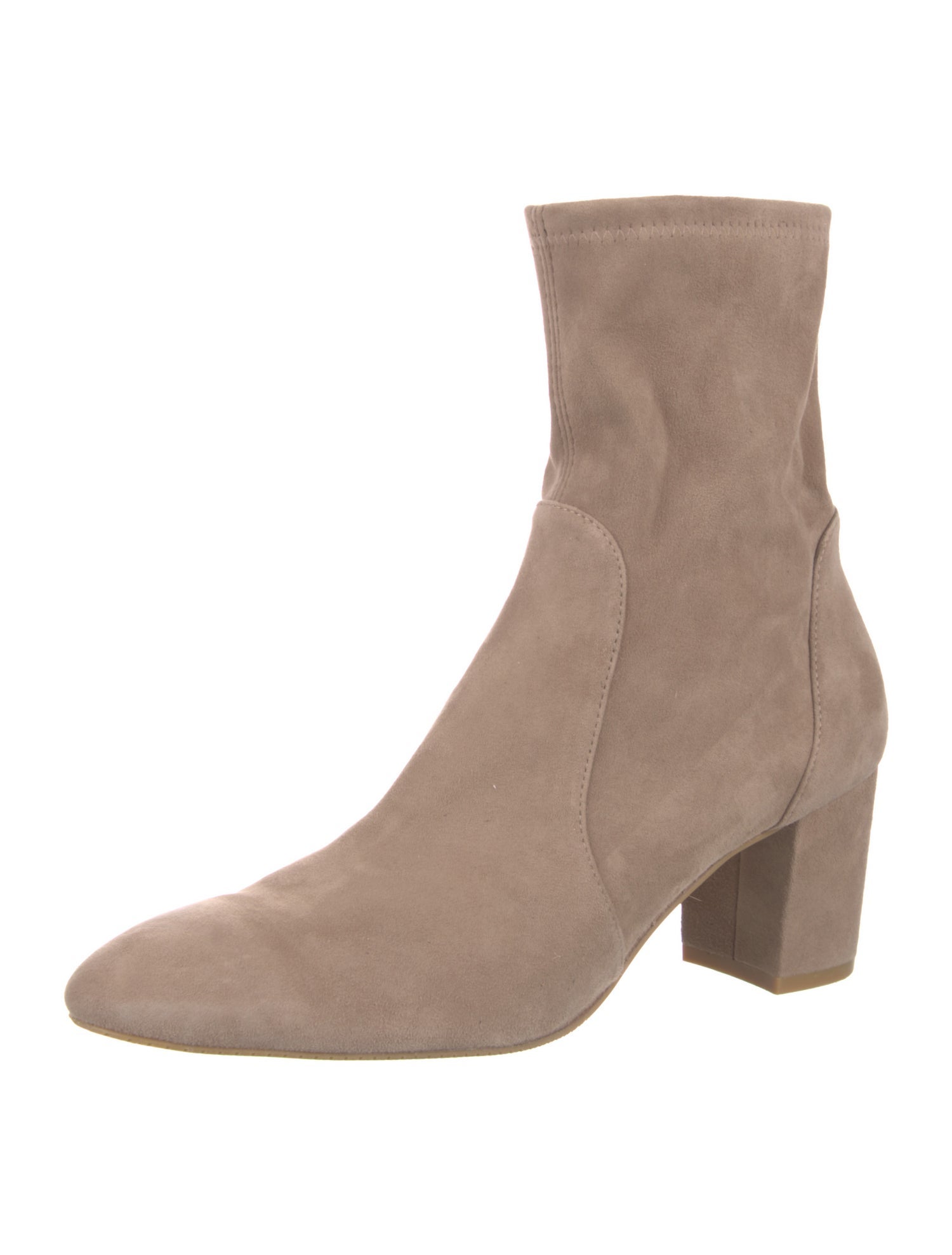 Stuart Weitzman Suede Sock Boots